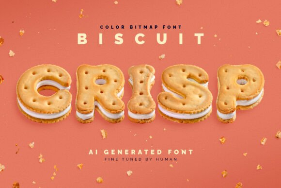 Biscuit Crisp: A Crunchy, Fun Typeface for Designers