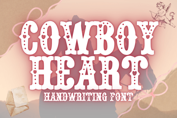 Cowboy Heart: A Handwritten Font for Authentic Designs