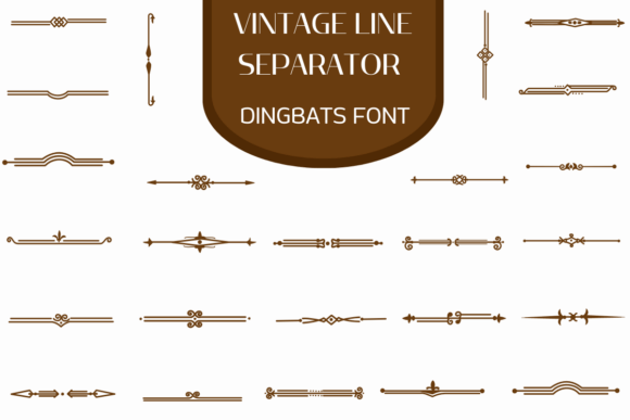 Discover the Charm of Vintage Line Separator