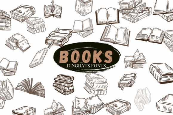Discovering the Charming Books Dingbat Font for Your Designs