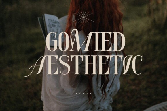 Gomied Aesthetic: Elegant Serif Font for Modern Design