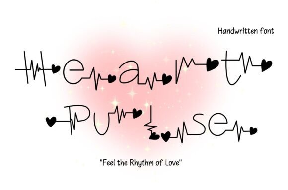 Heartpulse: A Font with a Rhythm of Its Own