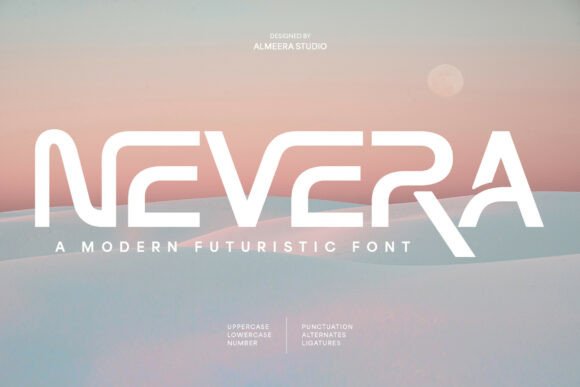 Nevera: A Modern Typeface for Visionary Projects