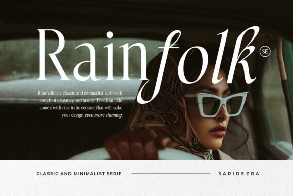 Rainfolk: A Classic Serif with Timeless Elegance
