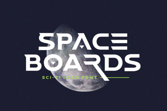 Space Boards: A Unique Slab Serif for Futuristic Designs