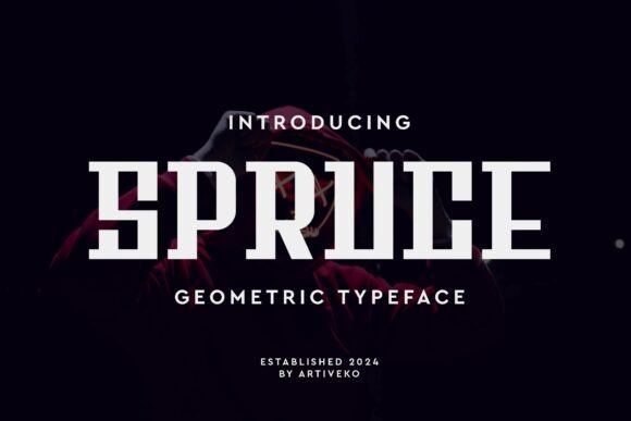 Spruce: A Bold Typeface for Confident Design