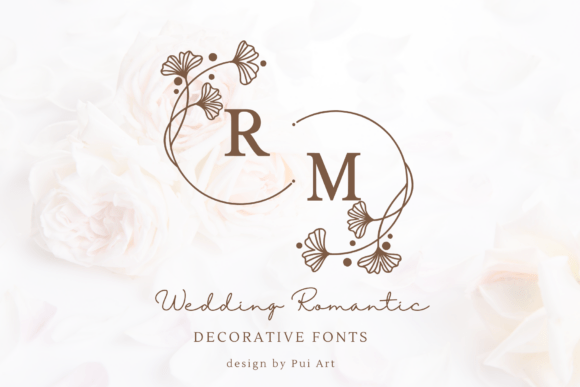 Wedding Romantic: A Serif Font with Floral Elegance